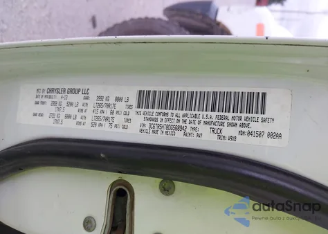 2013 Ram 2500 Tradesman из США, поврежденный, VIN 3C6TR5HT8DG568942